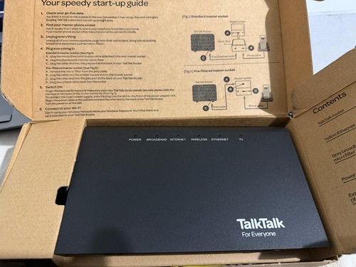 Talktalk super router hg633 - talktalk,