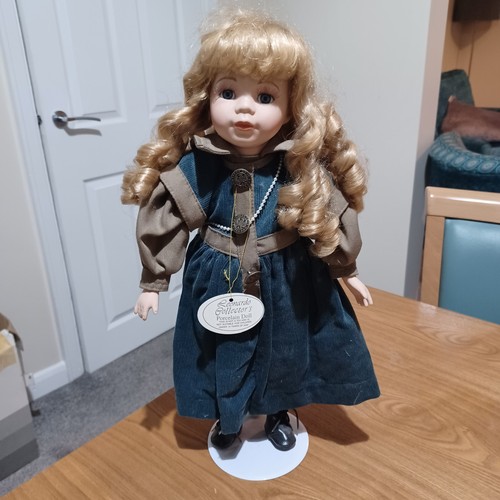 Collectable porcelain doll - collectable, in