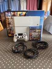 PS4 Glacier White 500GB GTA