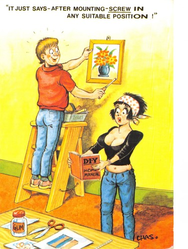 Bamforth comic postcard - bamforth,