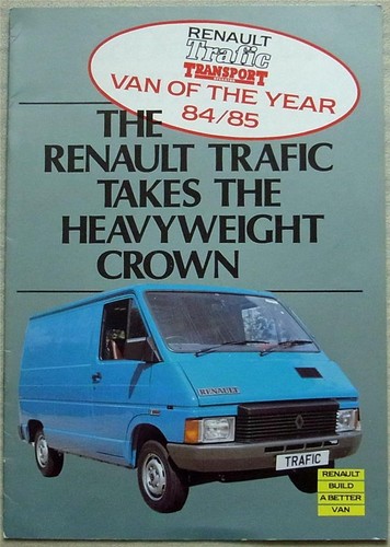 Renault trafic van - van, sales