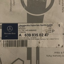 New Genuine Mercedes-Benz Pollen /Cabin Filter Vito / Viano W639 A 639 835 02 47