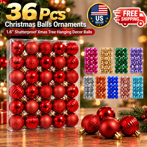 Pcs christmas balls - 36,