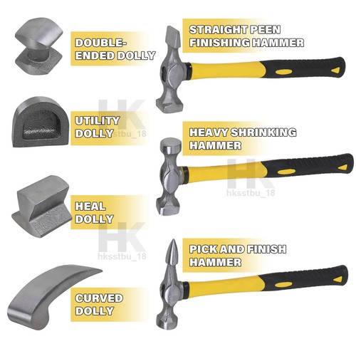 7pc car dent auto body - 7pc, panel