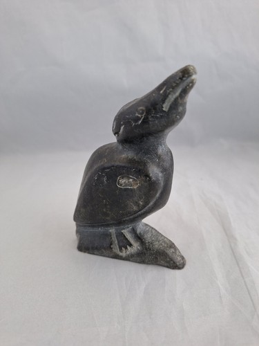 Inuit eskimo soapstone bird - inuit,