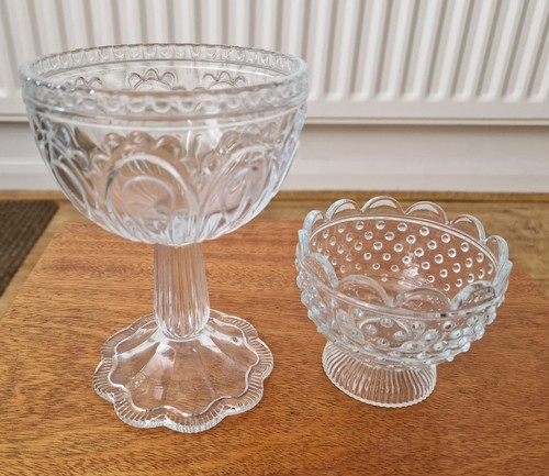 Vintage glass dessert - vintage,