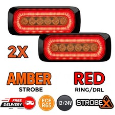 2x - Dual Function Amber/Red