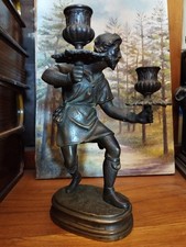 Victorian Era Bronze Hunter