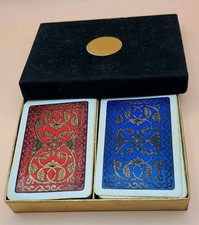 Vintage double set of bridge cards