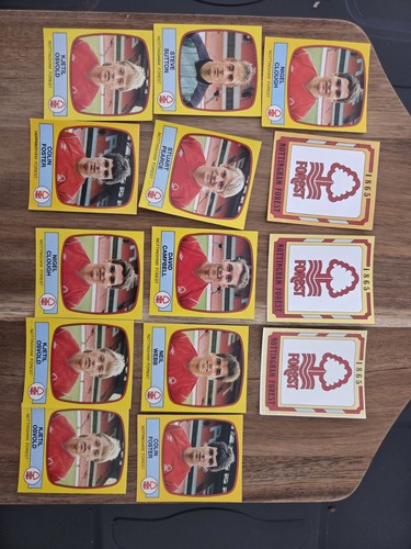 Nottingham forest 1988 - forest, panini