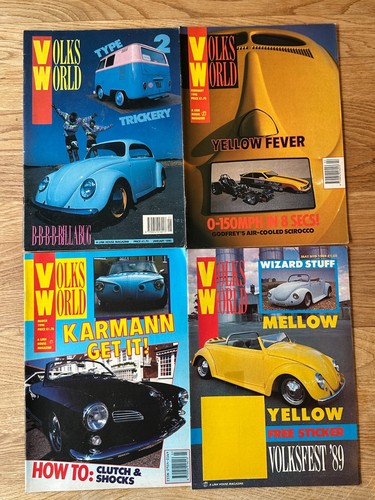 Volks world magazines - volks, vw