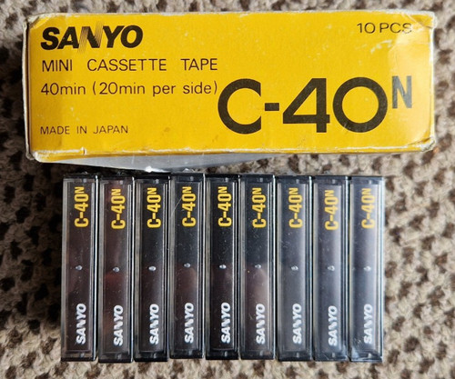 Sanyo 40n mini cassette - sanyo,