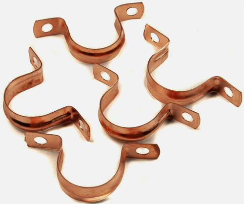 22mm copper saddle clip - 22mm,