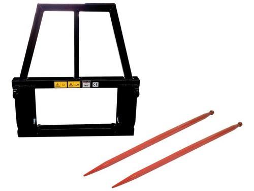 High back bale spike - spike, 2