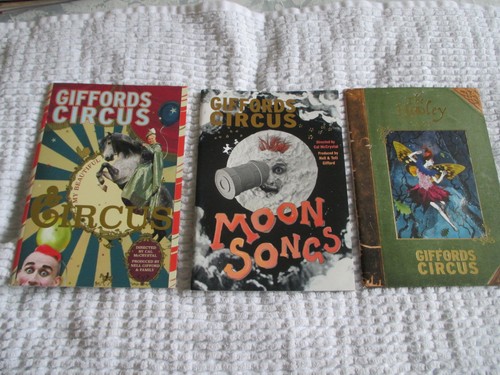 Giffords circus programmes - giffords,