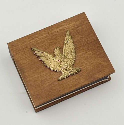 Vintage wooden matchbook match - vintage,