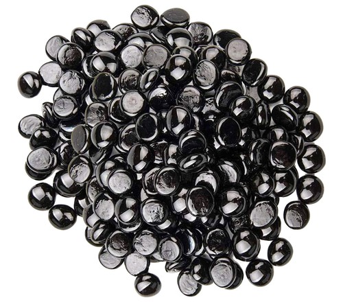 Round glass pebbles stones - pebbles,