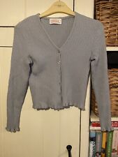 STEFANEL Womens Cardigan Sweater Small 8/10 UK Crop