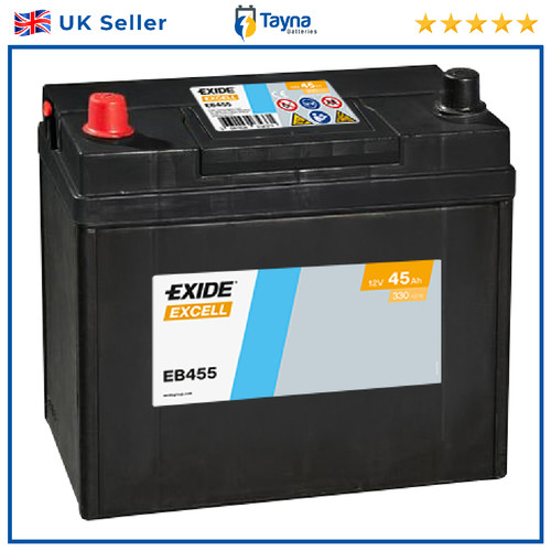 Car battery eb455 exide - eb455,