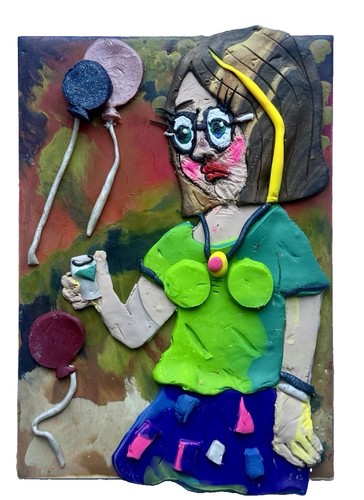 Sculpy art mbollen all - by,