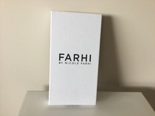 Mens Farhi by Nicole Farhi black leather gloves in box size M