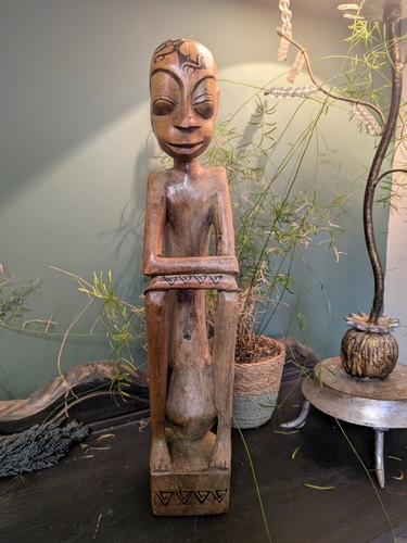 Vintage hand carved - vintage, wooden
