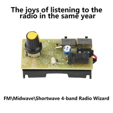 DIY Wireless FM/MW/SW Radio Receiver Module 87MHz-108MHz Medium Wave /Short Wave