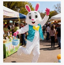 Adult Easter Bunny Mascot