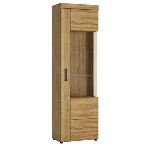 Tall glazed display cabinet - tall,