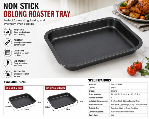 Non stick oven - baking, roasting