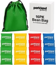 10cm Bean Bags Kids Throwing Catching Toy Juggling Beanbag Outdoor Sport 16 pcs