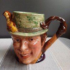 Beswick Teapot Sam Weller 1369 Tea Pot No Lid Pre-loved Dickens Character Pot