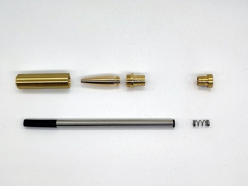 Solid brass woodturning - brass,