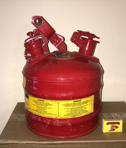 Justrite safety can 2 - can, 7.5l