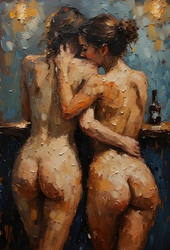 Sexy nude lesbian - nude,