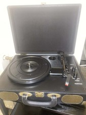 Black Vintage Suitcase record