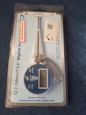 Moore Wright 12.7 150mm 6" Digital Fractional Spring Inside Caliper MW-516DIG