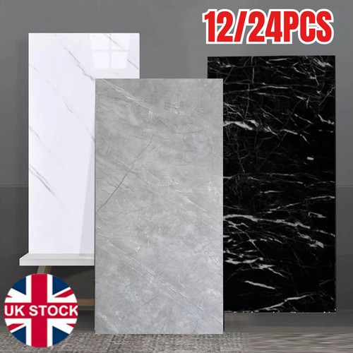 24x pvc marble tiles wall - 12/24x,