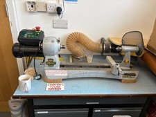Record Power Coronet Woodturning Lathe with spare motor and controller and legs