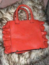 Zara TRF Ruffle Tote Bag