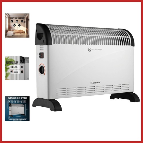 White electric heater 2000w - heater,