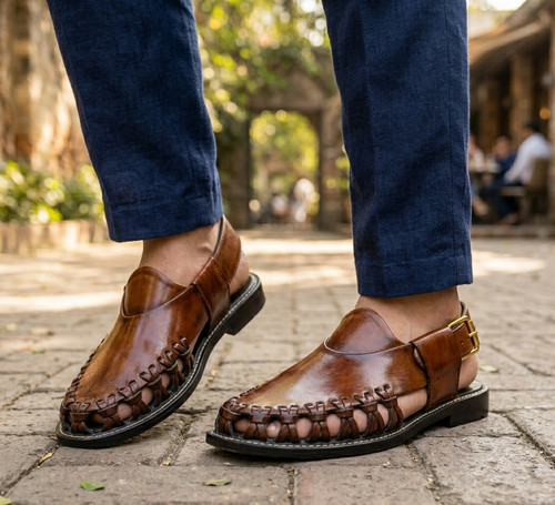 Mens brown leather - mens,