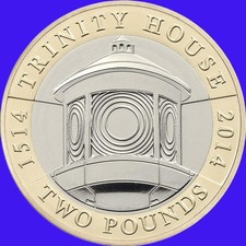 £2 Coin. TRINITY HOUSE 500th