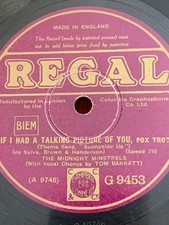 78rpm Regal G 9453 Debroy