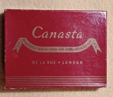 Vintage Canasta Card Game by