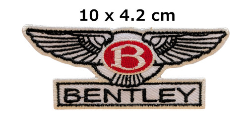 Bentley racing car - bentley, embroidered
