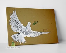BANKSY PEACE DOVE BIRD