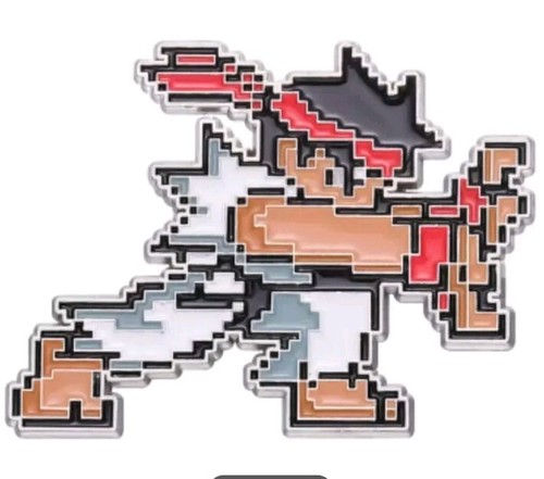 Street fighter ryu enamel - street,