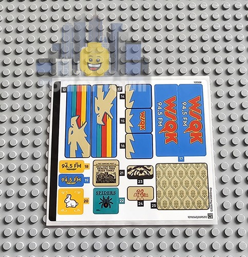 Lego icons sticker sheet - lego,