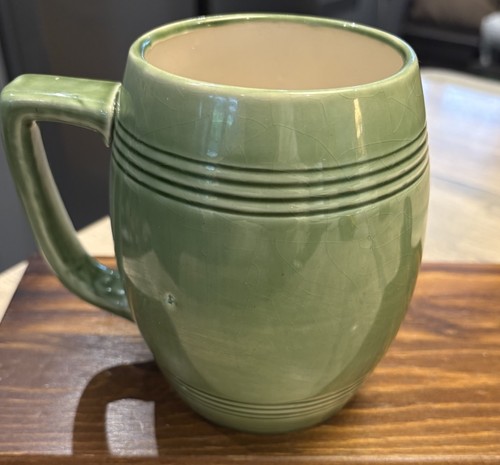 Vintage green ceramic pottery - vintage,